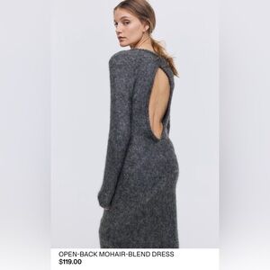 H&M edition mohair Dress new collection